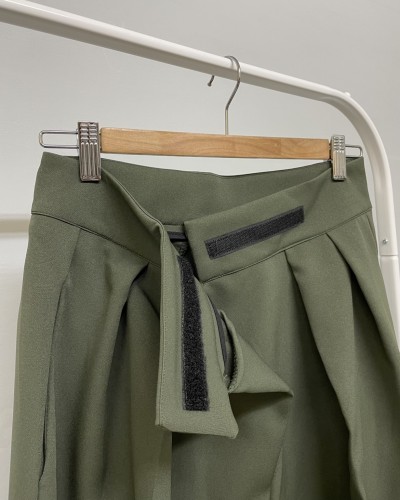 Pantalone ovetto verde militare
